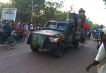 Reconquête du territoire: la population de Dédougou accueille en liesse les forces combattantes de retour du terrain