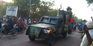 Reconquête du territoire: la population de Dédougou accueille en liesse les forces combattantes de retour du terrain