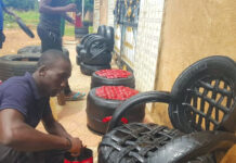 Recyclage des déchets solides: des pneus usés retrouvent une « seconde vie »