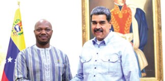 Investiture du Président vénézuélien Nicolas Maduro : la délégation officielle du Burkina Faso à Caracas