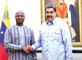 Investiture du Président vénézuélien Nicolas Maduro : la délégation officielle du Burkina Faso à Caracas