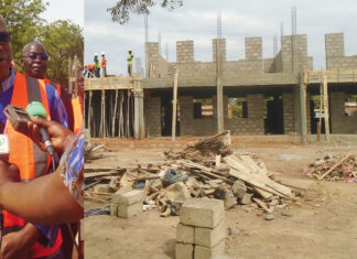 Construction d’infrastructures éducatives : le ministre Boubakar Savadogo visite des chantiers à Koudougou