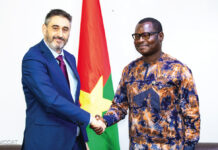 Ministère en charge de la communication : le ministre reçoit le chef de délégation de l’Union européenne