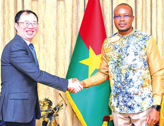 Coopération sino-burkinabè : la Chine s’inscrit dans la vision actuelle du Burkina Faso