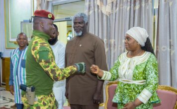 Audience du Président du Faso : le Libéria demande le soutien du Burkina Faso au Conseil de sécurité des Nations unies