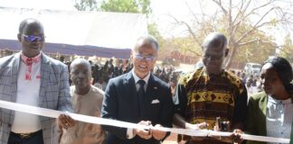Coopération : l’Ambassade du Japon offre de nouvelles salles de classe au CEG de Sandogo B