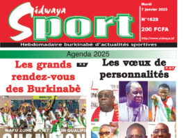 Une Sidwaya Sport du 07-01-2025