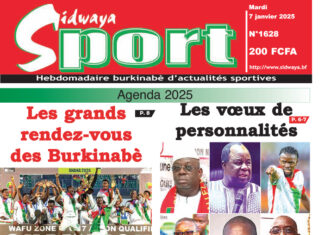 Une Sidwaya Sport du 07-01-2025