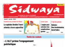 Une Sidwaya du 07-01-2025