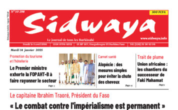 Sidwaya du 14-01-2025