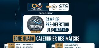 Talent Max Youth League : Le tournoi de détection débute à Ouagadougou demain