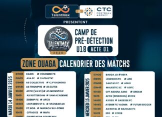 Talent Max Youth League : Le tournoi de détection débute à Ouagadougou demain