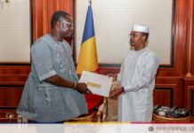 Relations bilatérales : Le ministre burkinabè en charge de la communication transmet un message du Président Traoré à son homologue tchadien