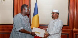 Relations bilatérales : Le ministre burkinabè en charge de la communication transmet un message du Président Traoré à son homologue tchadien