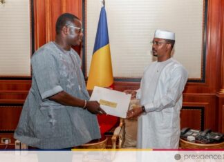 Relations bilatérales : Le ministre burkinabè en charge de la communication transmet un message du Président Traoré à son homologue tchadien