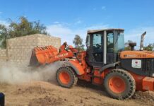Burkina : Début de la démolition des installations anarchiques sur la voie de contournement