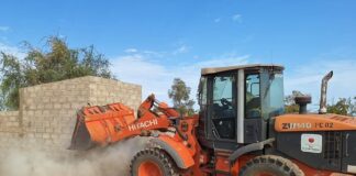 Burkina : Début de la démolition des installations anarchiques sur la voie de contournement