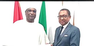 Coopération Burkina Faso- Guinée-Bissau : l’ambassadeur Saïdou MAÏGA présente ses Lettres de créance au Président Umaro Sissoko EMBALO