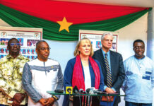 Audiences ALT: deux ambassadeurs s’entretiennent avec Ousmane Bougouma