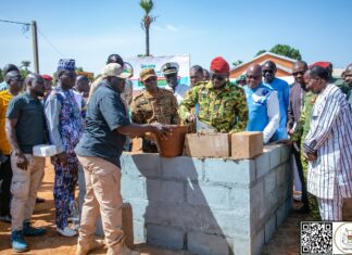 Initiative présidentielle pour la santé : la construction de centres médicaux communaux lancée à Bérégadougou