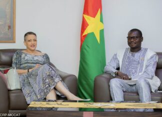 Carnet d’audience: Le Ministre en charge de la Communication a reçu l’Ambassadrice de Cuba au Burkina Faso
