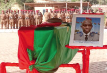 Forces armées nationales: dernier hommage au colonel Nestor Ouédraogo