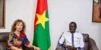 Carnet d’audience : le Ministre Pingdwendé Gilbert OUEDRAOGO échange avec la cheffe de la diplomatie Turque au Burkina