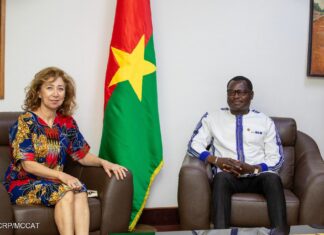 Carnet d’audience : le Ministre Pingdwendé Gilbert OUEDRAOGO échange avec la cheffe de la diplomatie Turque au Burkina