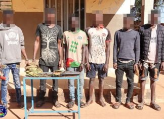 Ouagadougou : la Police nationale a mis aux arrêts un réseau de présumés malfrats