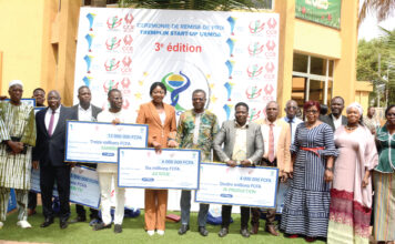 Concours tremplin start-up UEMOA : le 2e prix régional revient à l’entreprise Sanbbiz du Burkina