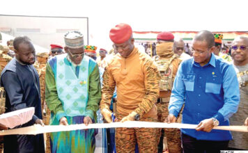 Transformation du blé : le Président du Faso inaugure la minoterie Moulin Double Star