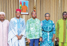 FESPACO : les ministres de la Culture du Togo, du Mali et du Sénégal reçus à la Primature