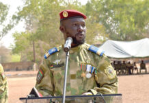 Commandement du CNEC : le chef de bataillon Patrick Anicet Bado installé