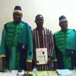 Soutenance de thèse doctorale Mention très honorable pour le nouveau Dr Issaka Ouédraogo