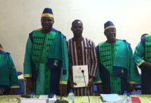 Soutenance de thèse doctorale Mention très honorable pour le nouveau Dr Issaka Ouédraogo