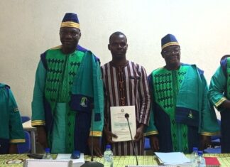 Soutenance de thèse doctorale Mention très honorable pour le nouveau Dr Issaka Ouédraogo