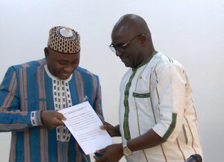 Commission nationale de la Confédération des États du Sahel : le Vice-président chargé du suivi des questions de diplomatie installé dans ses fonctions