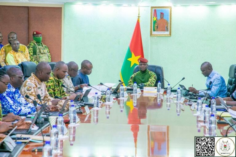 Burkina Faso : le compte rendu du conseil des ministres