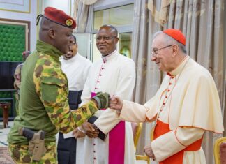 Reconquête du territoire national : le Président du Faso reçoit les bénédictions du Saint-Siège