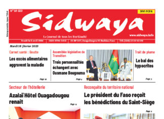 Une Sidwaya du 18-02-2025