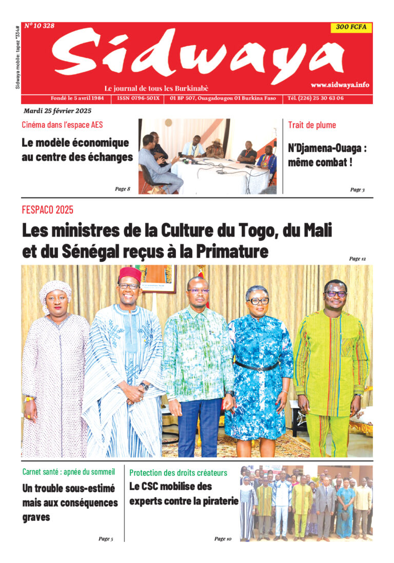 Une du 25-02-2025