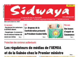 Une Sidwaya du 26-02-2025