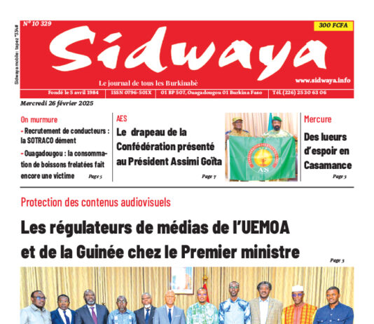 Une Sidwaya du 26-02-2025