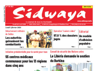 Une Sidwaya du 03-02-2025