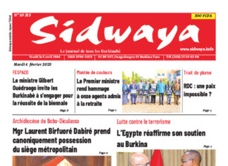 Une Sidwaya du 04-02-2024