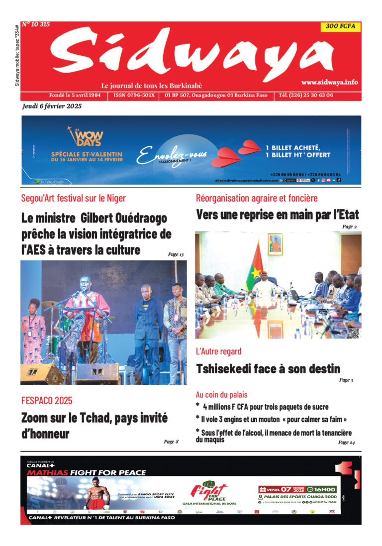 Une du 6-2-2025
