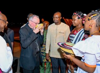 Diplomatie : le secrétaire d’État du Vatican est à Ouagadougou
