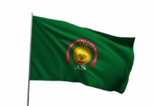 Lancement du drapeau de la Confédération des États du Sahel (AES)