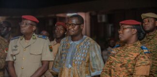 Hôpital militaire du Camp Sangoulé LAMIZANA : Une projection cinématographique pour les FDS et VDP blessés