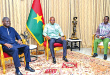Développement économique: le président de la Commission de l’ UEMOA salue la performance du Burkina